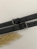 کمربند زنانه زباندار دودی Z41